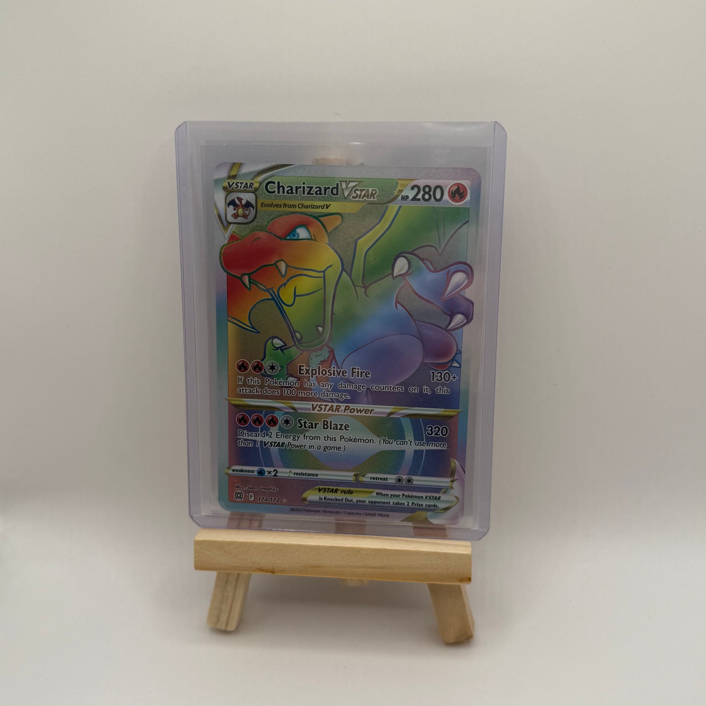 Charizard V Star 174/172 DMG