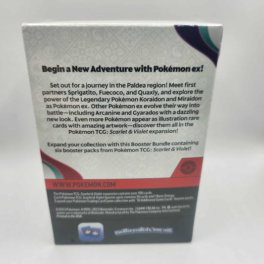 Scarlet & Violet Booster Bundle