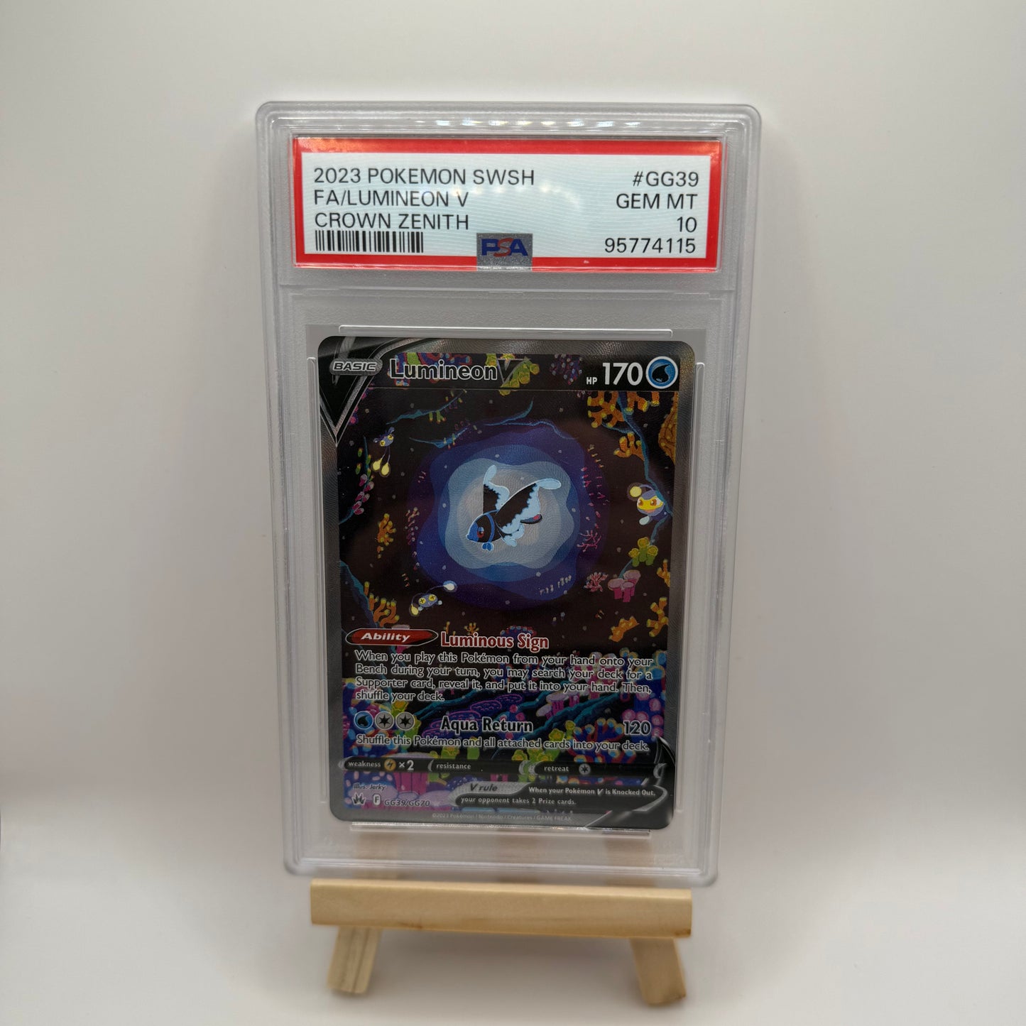 Lumineon V GG39/GG70 PSA 10