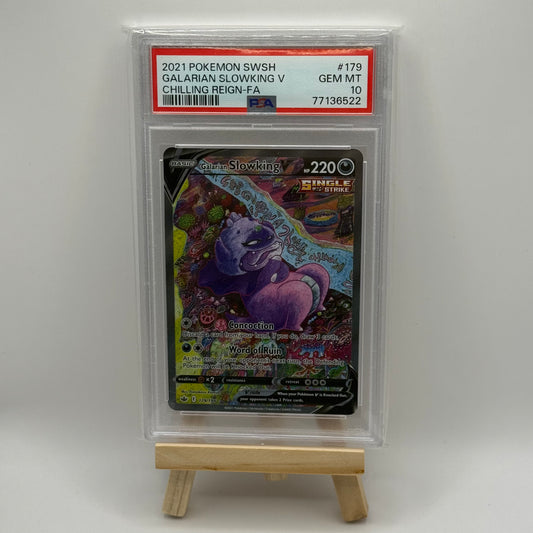Galarian Slowking V 179/198 PSA 10